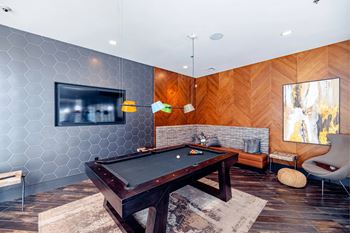 Pool Table at Bridge at Henley, Austin, TX